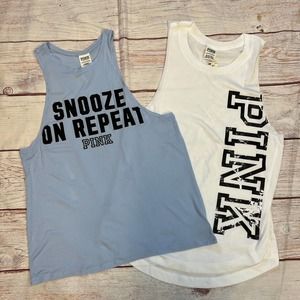 VS PINK Retired Tank Top Lot XS